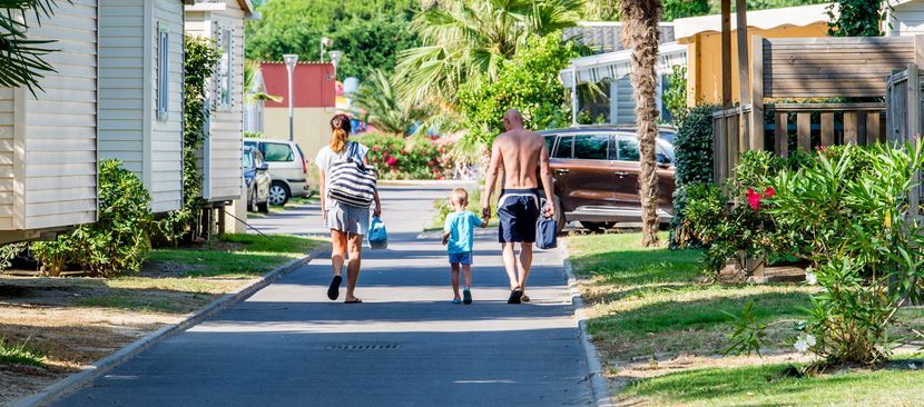 Sites Of Residences At Argeles Sur Mer In Winter Le
