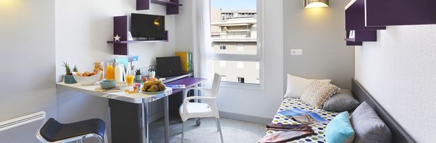 Student residence rental Résidence Marseille Timone à Marseille - Photo 1