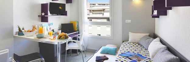 Student residence rental Résidence Marseille Timone à Marseille - Photo 3